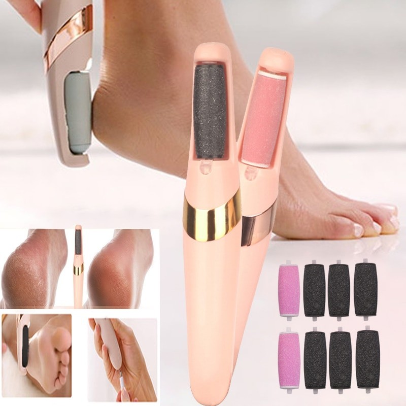Machine Électrique pour Soins des Pieds, Appareil pour Enlever les Cuticules Mortes et Sèches,