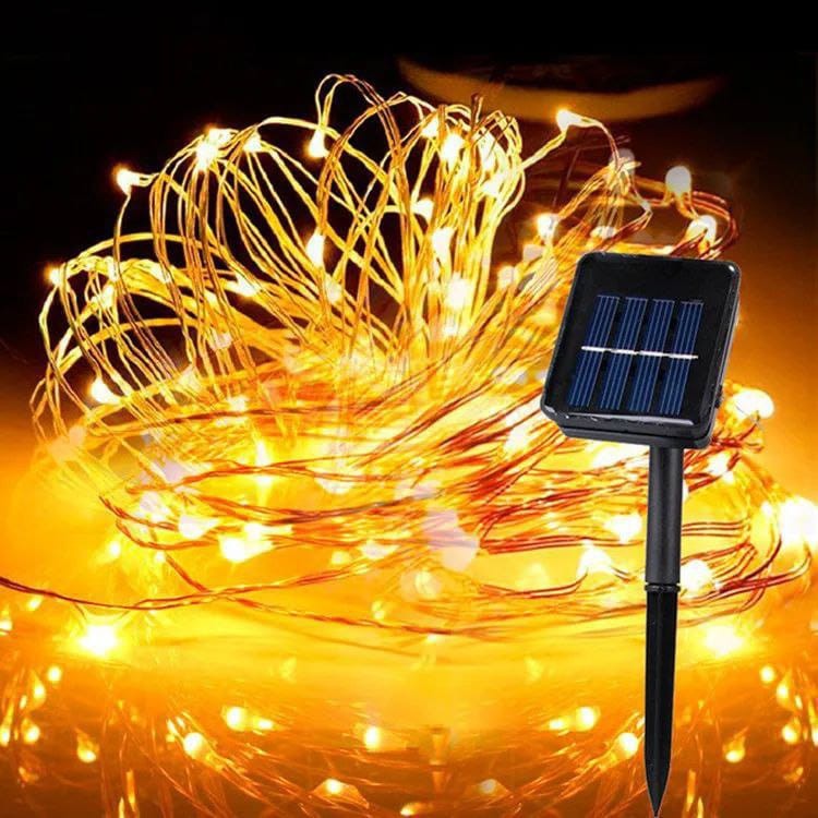 led solar string lights
