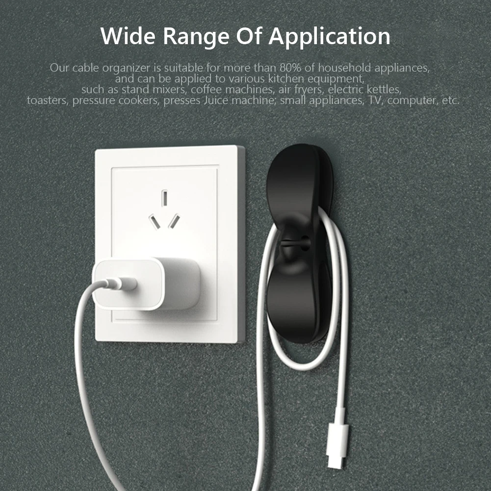 Collecteur de fil électrique T1, câble d'enroulement pour surface ronde et plate, appareils de cuisine, cafetières, friteuse à air