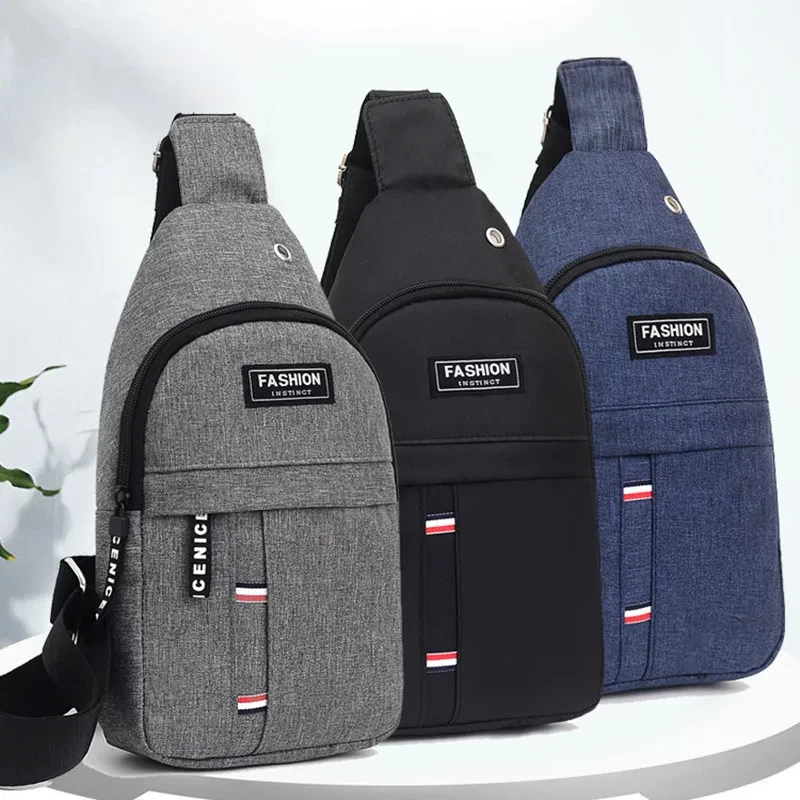 Mini Cartable Sac à dos Anti Vol , Voyage, Hommes et Femmes,Sacs de poitrine décontractés imperméables pour hommes, sacs à bandoulière initiés, sacs à main en nylon, petits voyages courts, sacs de tra