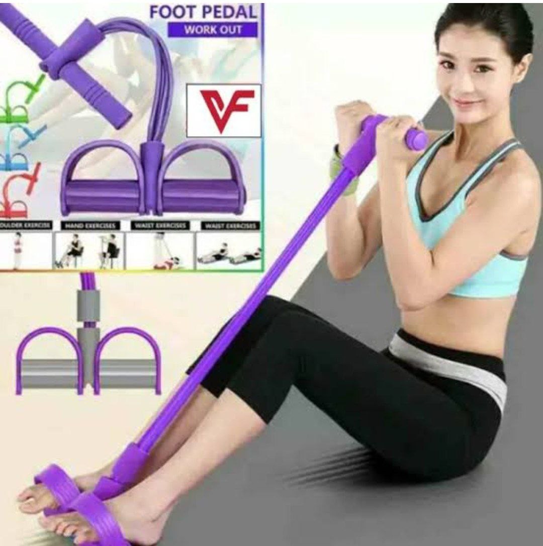 Corde de tension élastique réutilisable à 6 tubes, équipement de fitness, gainage du corps